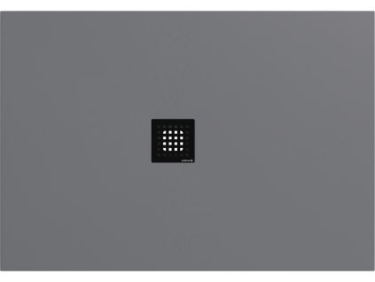 FLEXIA vanička z litého mramoru s možností úpravy rozměru, 130x90cm, šedá mat