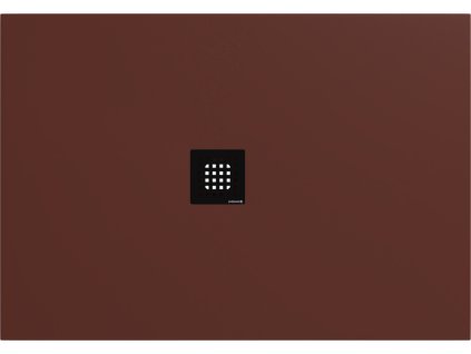 FLEXIA vanička z litého mramoru s možností úpravy rozměru, 130x90cm, hnědá mat