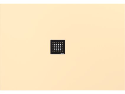 FLEXIA vanička z litého mramoru s možností úpravy rozměru, 130x90cm, béžová mat