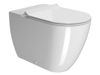 PURA WC mísa kombi spodní/zadní odpad, Swirlflush, 36x63cm, bílá ExtraGlaze obrázek č.: 1