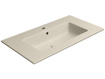 PURA keramické umyvadlo Slim 82x46cm, creta mat