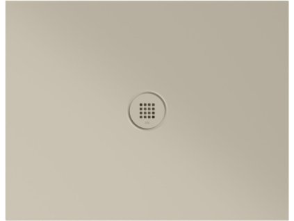 Keramická sprchová vanička, obdélník 90x70x2cm, creta mat