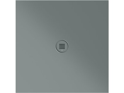 Keramická sprchová vanička, čtverec 90x90x2cm, agave mat