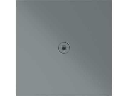 Keramická sprchová vanička, čtverec 100x100x2cm, agave mat