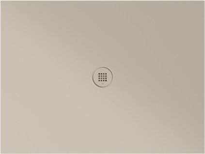 Keramická sprchová vanička, obdélník 120x90x2cm, creta mat