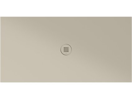 Keramická sprchová vanička, obdélník 140x70x2cm, creta mat