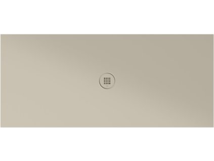 Keramická sprchová vanička, obdélník 160x70x2cm, creta mat