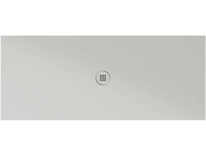 Keramická sprchová vanička, obdélník 170x70x2cm, cenere mat