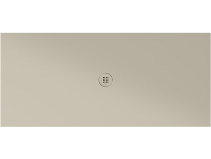 Keramická sprchová vanička, obdélník 180x80x2cm, creta mat