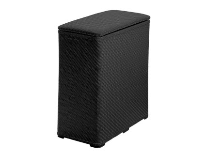 AMBROGIO koš na prádlo 50x55x28 cm, černá