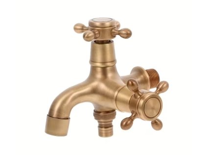 dvojitý zahradní ventil