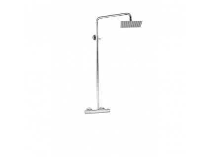 JB Sanitary ST 61 000 00 5 - Sprchová sestava s termostatickou baterií s horním vývodem, nerezovou čtvercovou sprchou 250x250mm, bez možnosti ruční sprchy obrázek č.: 1