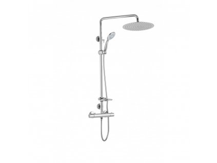 JB Sanitary ST 62 001 12 6 - Sprchová sestava s termostatickou baterií s dvěma vývody, nerezovou kruhovou sprchou 250mm, s příslušenstvím obrázek č.: 1