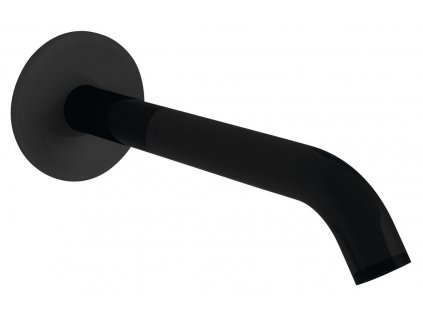 Nástěnná výtoková hubice, kulatá, 165mm, černá mat obrázek č.: 1