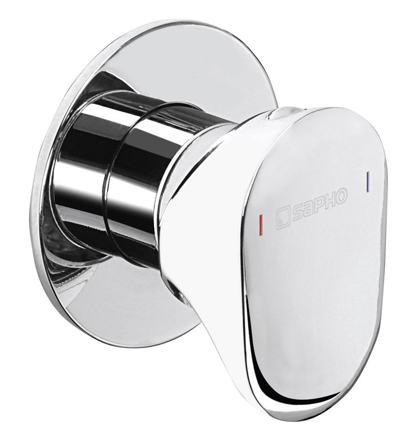 Sapho AXAMITE podomítková bidetová baterie, 1 výstup, chrom