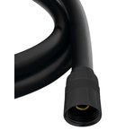Sapho SOFTFLEX plastová sprchová hadice, 150cm, černá mat