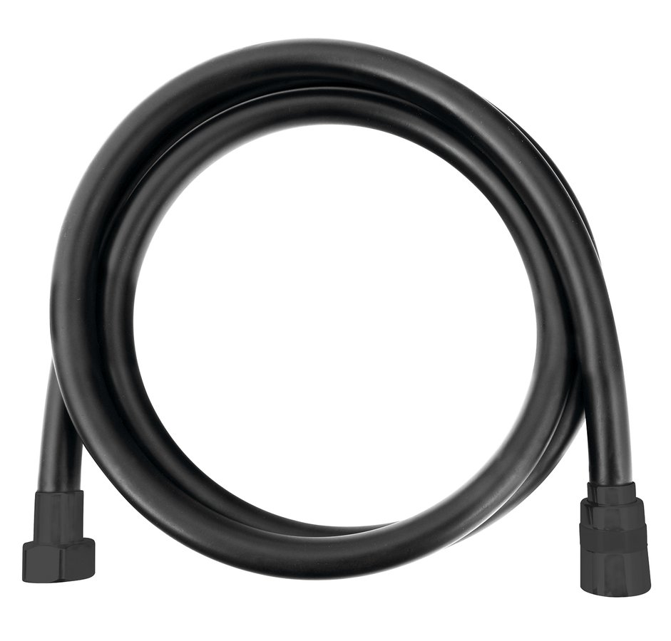 Levně Sapho SOFTFLEX plastová sprchová hadice, 200cm, černá mat