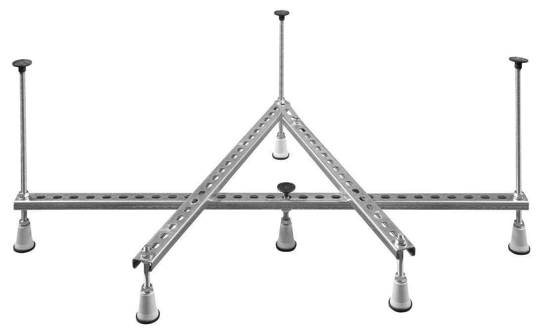 Polysan Nosná konstrukce pro hlubokou vaničku SELMA 90x90 cm
