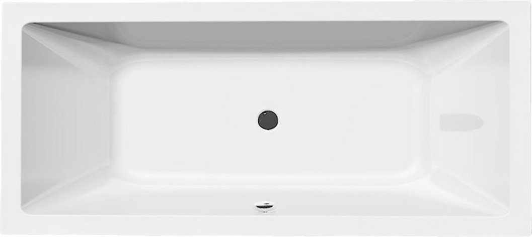 Levně Aqualine NISA obdélníková vana 180x80x42cm, bílá