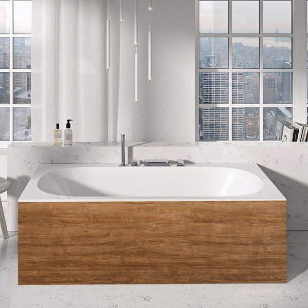 Ravak Panel čelní 180 dub, čelní panel pro vanu City