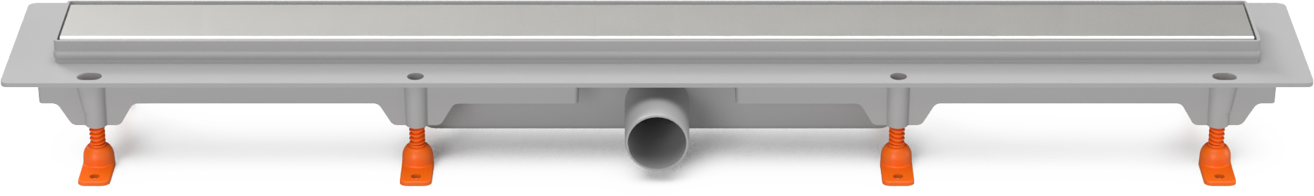 Levně Chuděj Lineární plastový žlab MCH Klasik/Floor 850 mm do prostoru s roštem Klasik