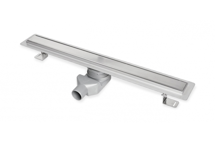 Chuděj Lineární nerezový žlab MCH Basic 850 mm CHN850B do prostoru s roštem Basic