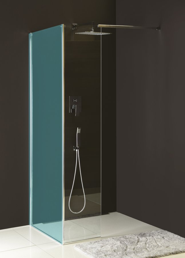 Polysan MODULAR SHOWER pevný panel k instalaci na stěnu modulu MS2; 400 mm; levý