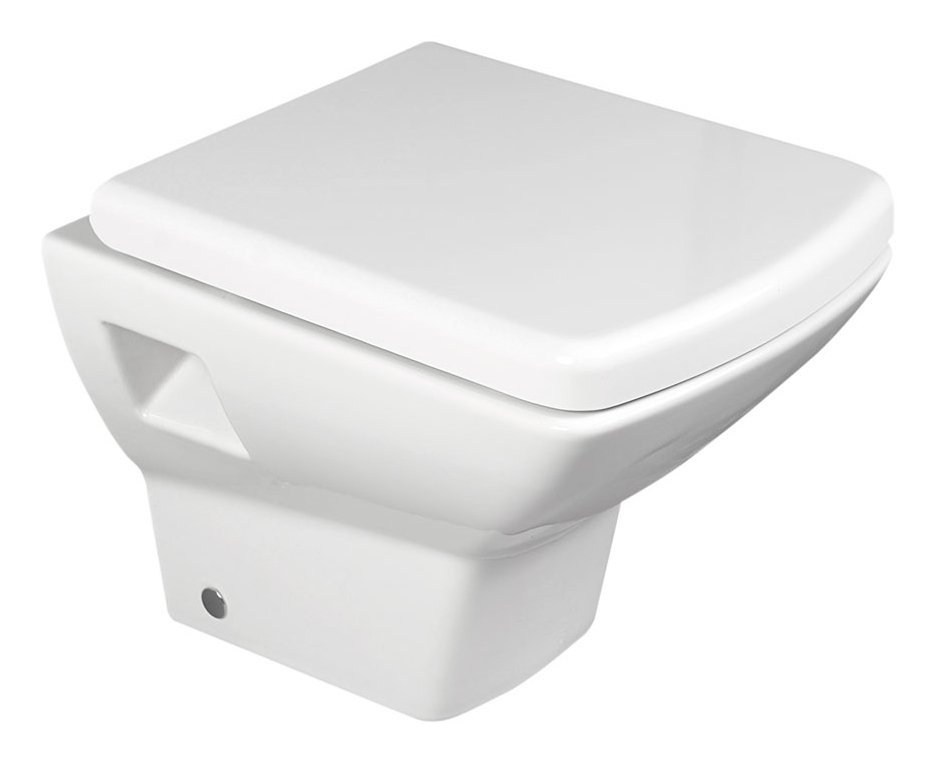 Isvea SOLUZIONE závěsná WC mísa, 35x50,5cm, bílá