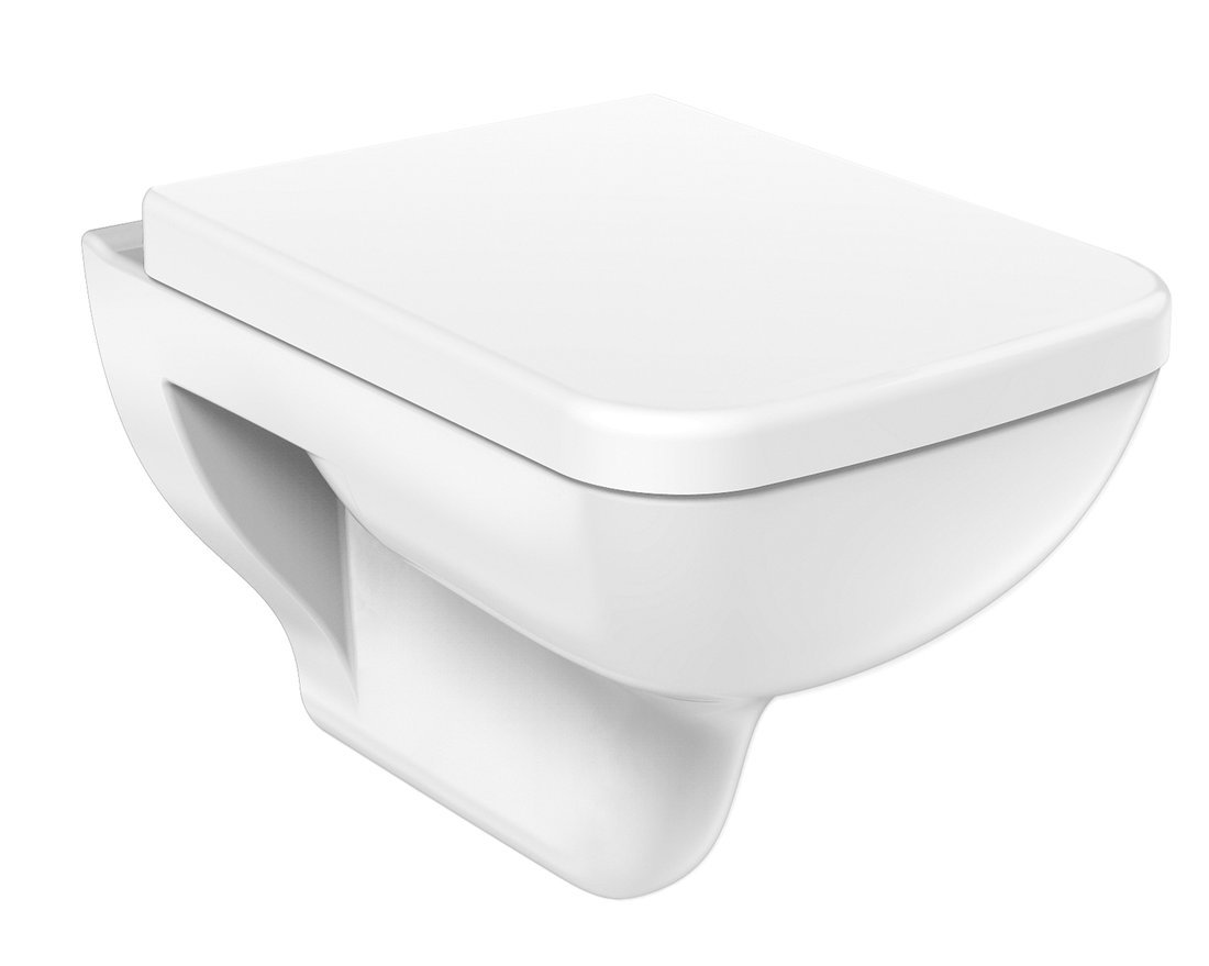 Creavit BENE závěsná WC mísa, 35,5x51 cm, bílá