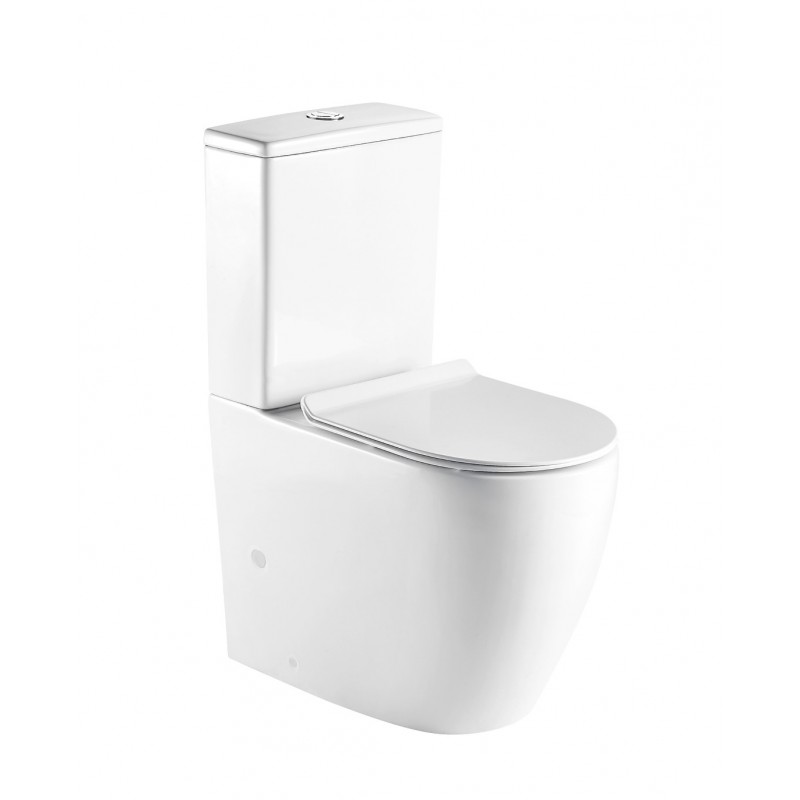 Olsen spa Kombi WC ARCO RIMLESS se SLIM sedátkem Soft-close - OLKLT2157AR