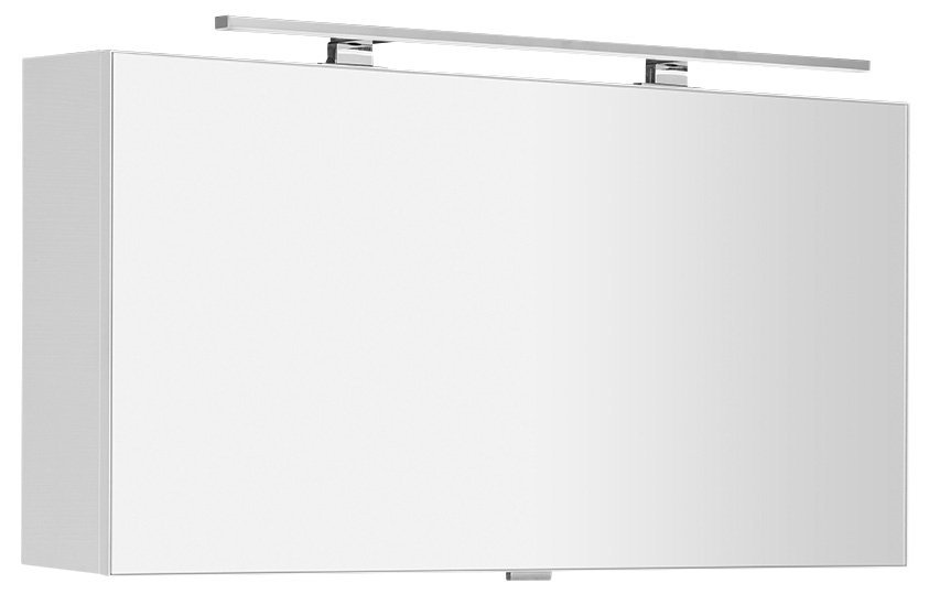 Sapho CLOE galerka s LED osvětlením 100x50x18cm, bílá