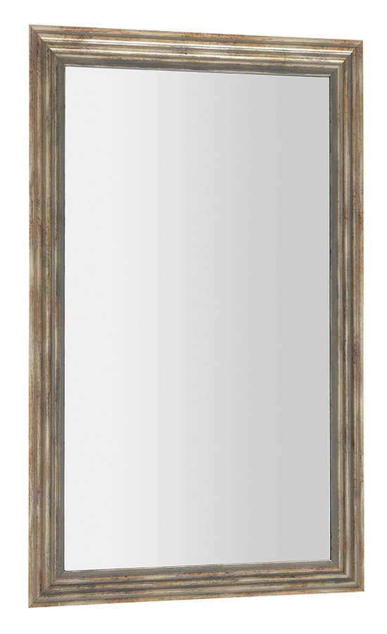 Levně Sapho DEGAS zrcadlo v dřevěném rámu 61,6x101,6cm, černá/starobronz