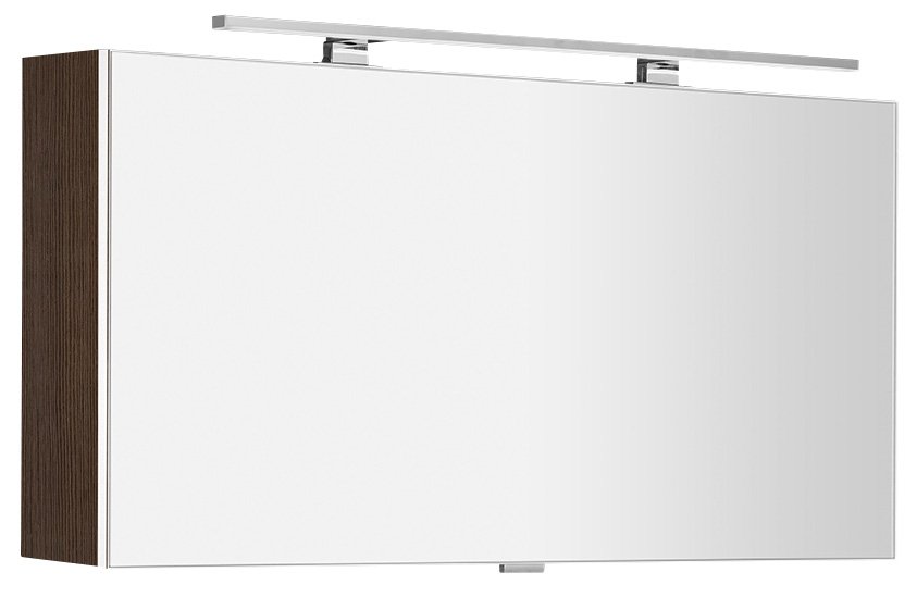 Sapho CLOE galerka s LED osvětlením 100x50x18cm, borovice rustik