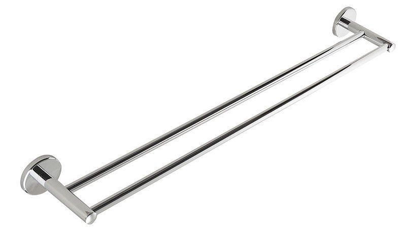 Levně Aqualine SAMBA dvojitý držák ručníků 600mm, chrom