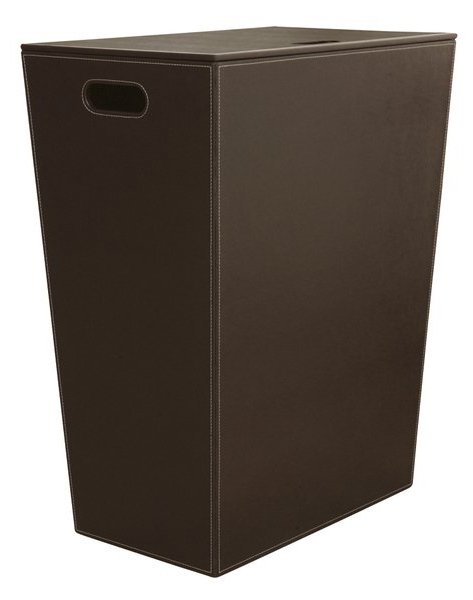 KOH-I-NOOR ECO PELLE koš na prádlo 43x48x26cm; hnědá