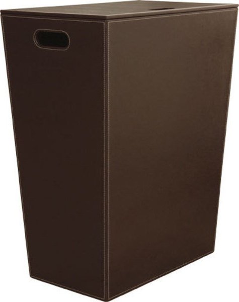 KOH-I-NOOR ECO PELLE koš na prádlo 47x60x30cm; hnědá