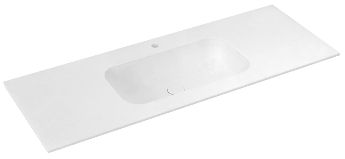 Sapho ARUBA umyvadlo; Rockstone; 150x51;5cm; bílá mat