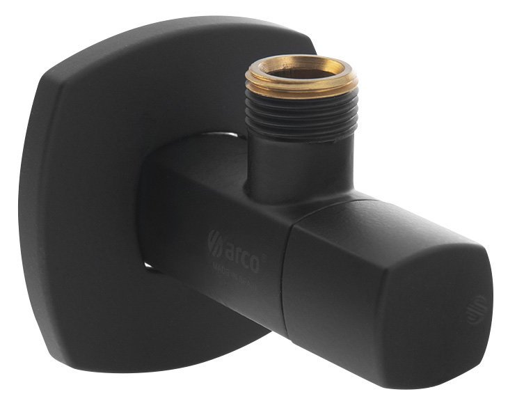 Levně ARCO rohový ventil A-80 1/2"x3/8", anticalc, černá