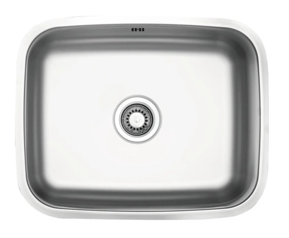 Eco produkty Nerezový oválný dřez 430 x 520 mm