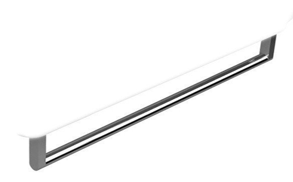 Levně GSI CLASSIC čelní držák ručníků 90cm, chrom