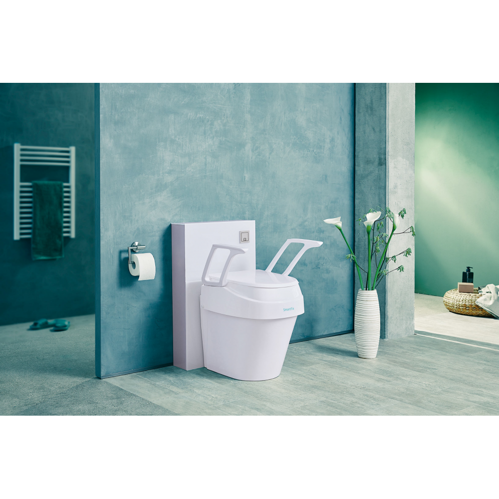 Dietz Group Nástavec na wc s madly a poklopem - wc sedátko zvýšené, nastavitelné 8, 12 nebo 15 cm