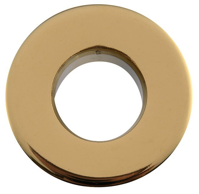 Levně Sapho Kovová krytka přepadu umyvadla, 30mm, zlato