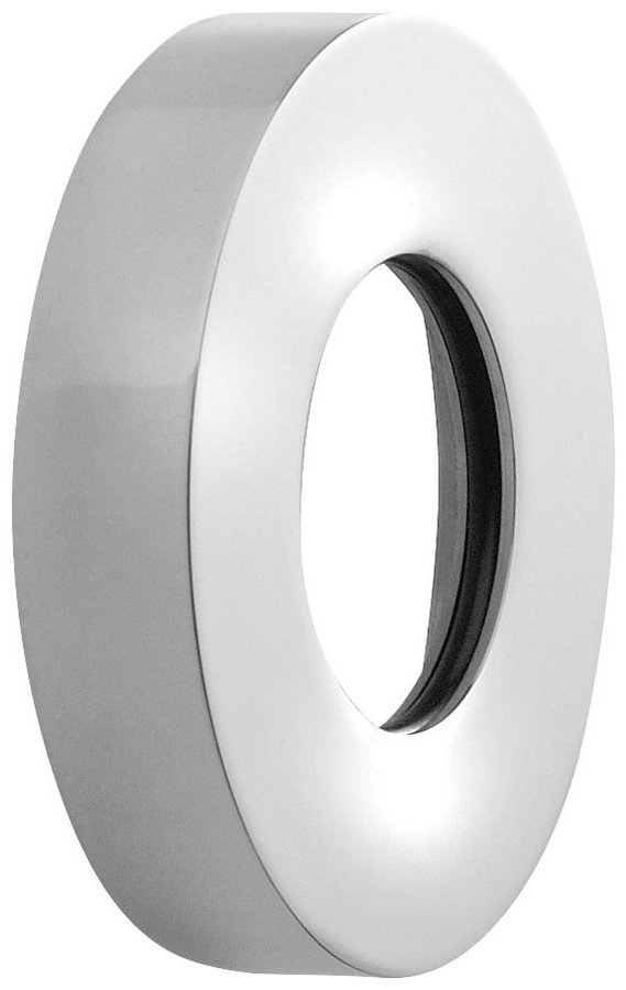 Levně Sapho Rozeta 65/32mm, výška 13mm, chrom