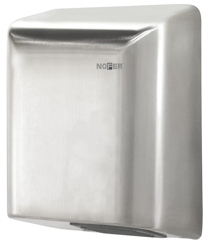 Levně NOFER BIGFLOW bezdotykový elektrický osoušeč rukou 220-240V, 2050W, 253x323x152mm, nerez mat