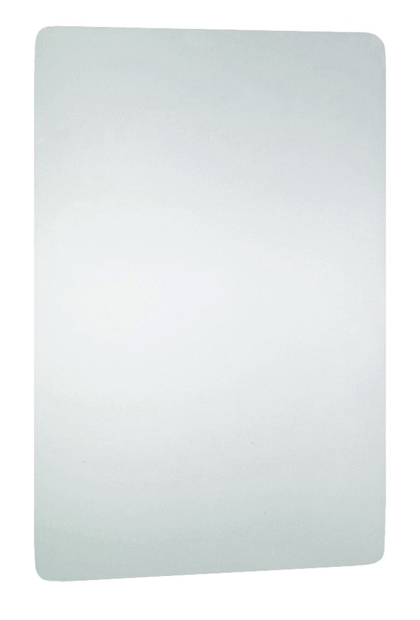 Levně NOFER Zrcadlo antivandal 50x70cm, nerez