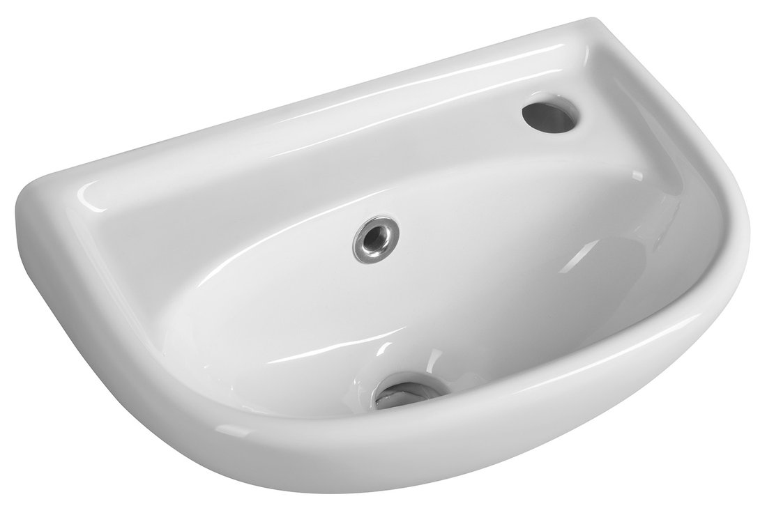 Aqualine Keramické umývátko 40x25cm; bílá