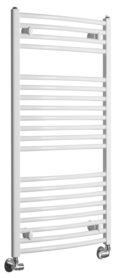 Levně Aqualine ORBIT otopné těleso s bočním připojením 450x960 mm, bílá