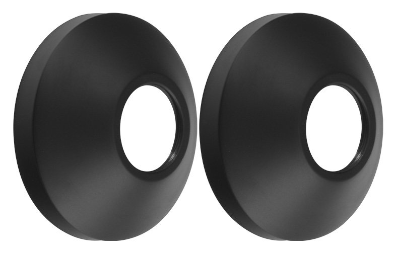 Sapho Rozeta G3/4"; 68x25mm; kónická; pár; černá mat