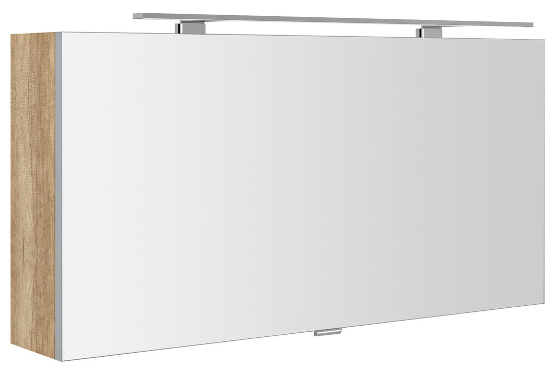 Sapho CLOE galerka s LED osvětlením 100x50x18cm, dub alabama