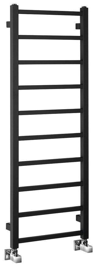 Sapho METRO LIGHT otopné těleso 400x1140 mm; černá mat